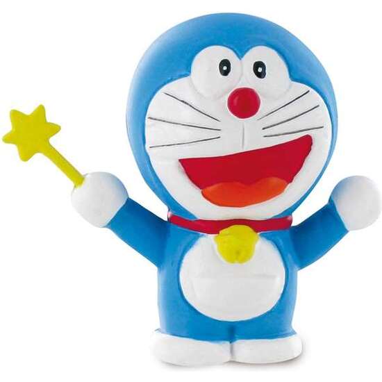 FIGURA DORAEMON VARITA MAGICA 6CM image 0