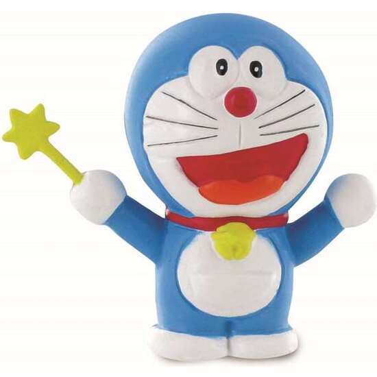 FIGURA DORAEMON VARITA MAGICA 6CM image 1