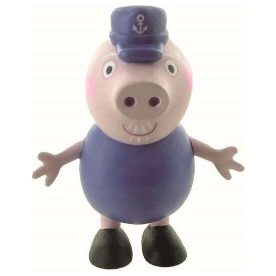 FIGURA PEPPA PIG ABUELO 7CM image 3