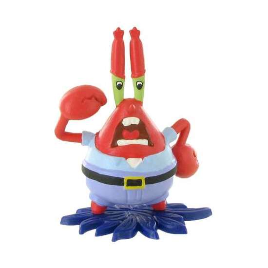 FIGURA BOB ESPONJA CANGREJO 8 CM image 0