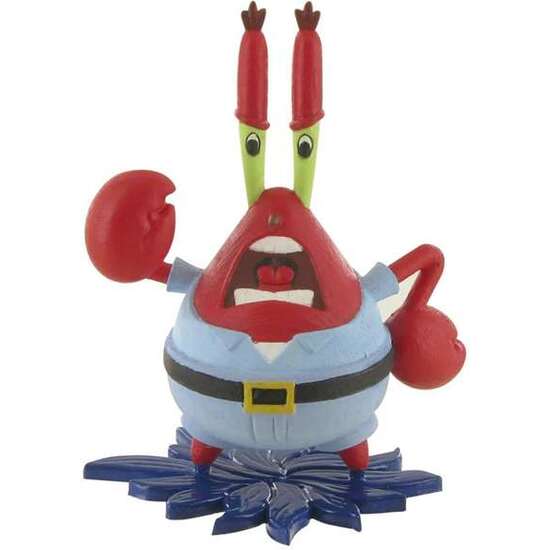 FIGURA BOB ESPONJA CANGREJO 8 CM image 1