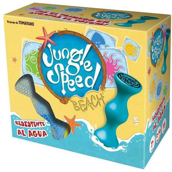 JUEGO JUNGLE SPEED PLAYA ¡SE EL PRIMERO EN ATRAPAR EL TÓTEM! image 1