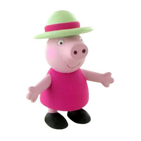 FIGURA PEPPA PIG ABUELA 7CM image 0