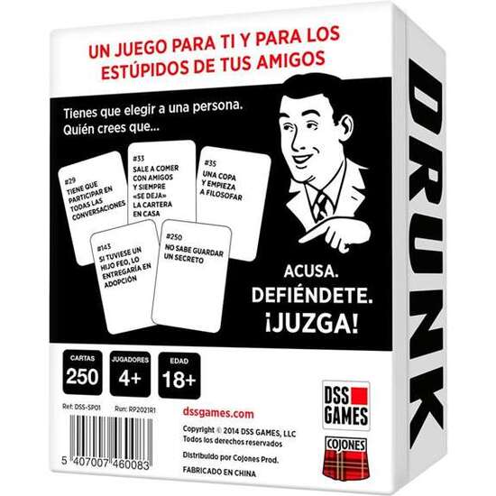 JUEGO DRUNK STONED OR STUPID ¿QUIÉN ENCAJA MEJOR CON LA DESCRIPCION DE LA CARTA? image 2