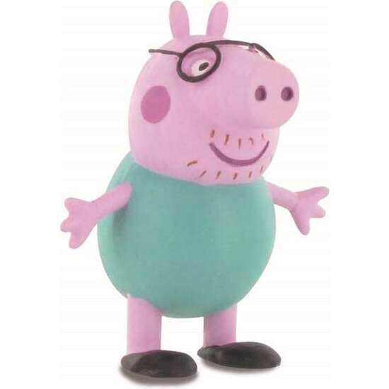 FIGURA PEPPA PIG PAPA 7CM image 2