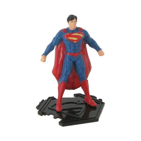 FIGURA SUPERMAN FUERZA LIGA DE LA JUSTICIA 9CM image 0