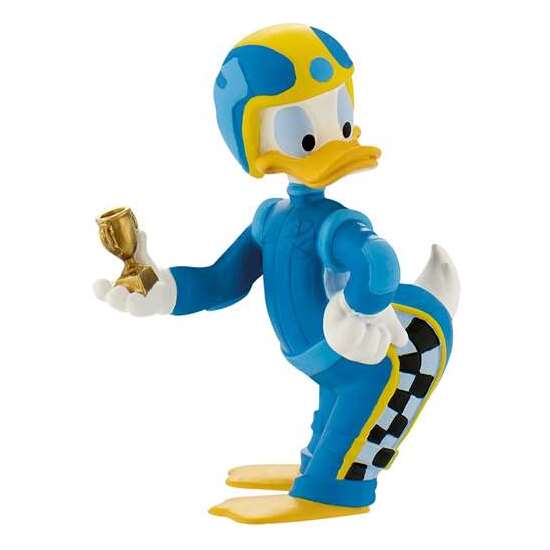 FIGURA DONALD CORREDOR CON TROFEO 7 CM image 0