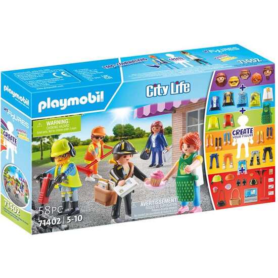 VIDA EN LA CIUDAD MOD SDOS PLAYMOBIL FIGURAS - MODELOS SURTIDOS image 0