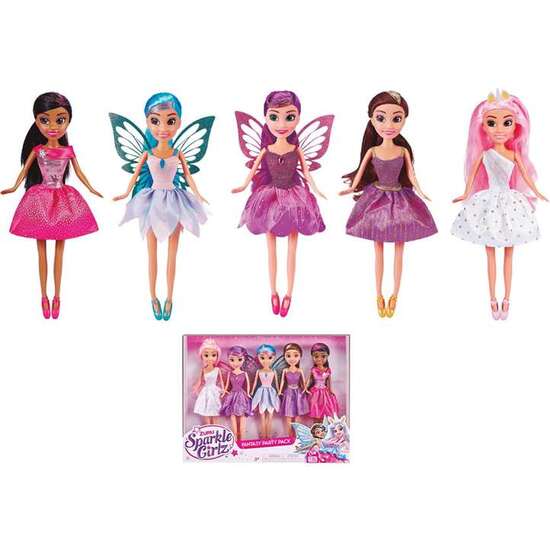 MUÑECA SPARKLE GIRLZ PACK PRINCESAS 25 CM image 0