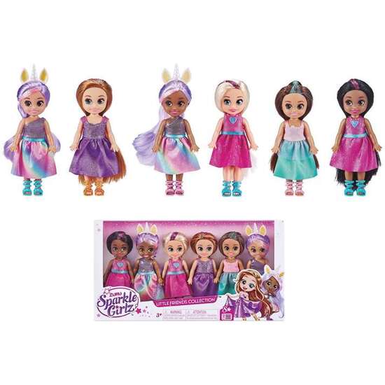 MUÑECA SPARKLE GIRLZ PACK PRINCESAS 12CM image 0