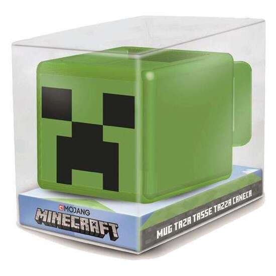 TAZA DE CERAMICA 3D MINECRAFT EN CAJA REGALO 440 ML image 4