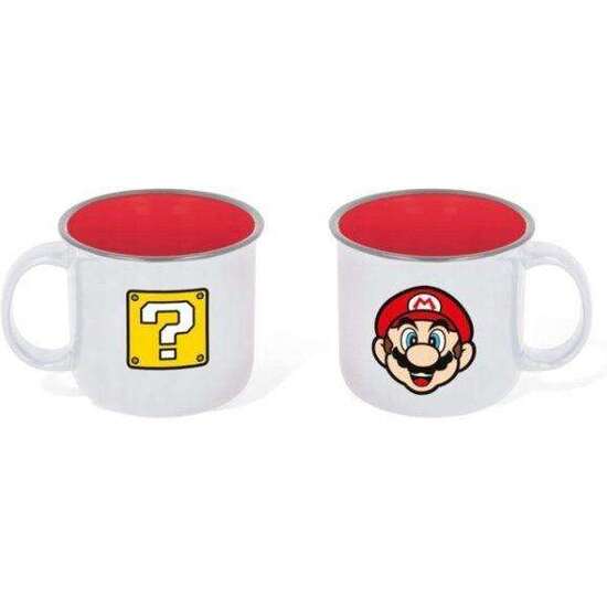 TAZA DE CERAMICA SUPER MARIO EN CAJA REGALO 400 ML image 1