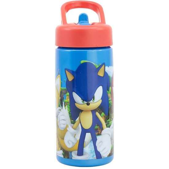 BOTELLA DE PLÁSTICO CON ASA PARA LLEVAR SONIC 410 ML. image 2