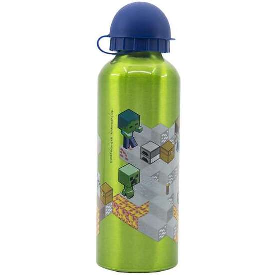 BOTELLA DE ALUMINIO ALTA MINECRAFT ISOMETRIC 530 ML image 1