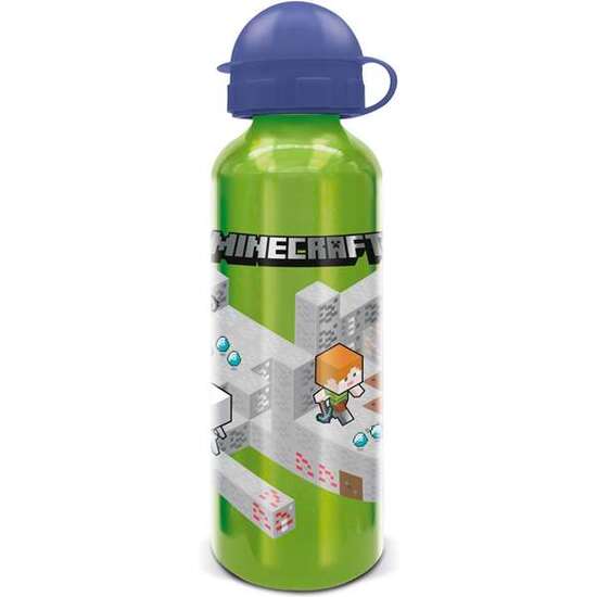 BOTELLA DE ALUMINIO ALTA MINECRAFT ISOMETRIC 530 ML image 3