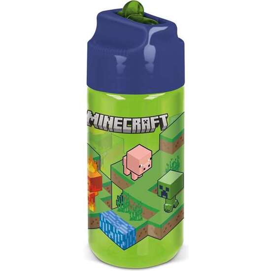 BOTELLA PLÁSTICO MINECRAFT 430 ML. image 0