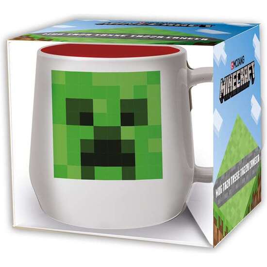 TAZA DE CERAMICA NOVA MINECRAFT EN CAJA REGALO 360 ML. image 0