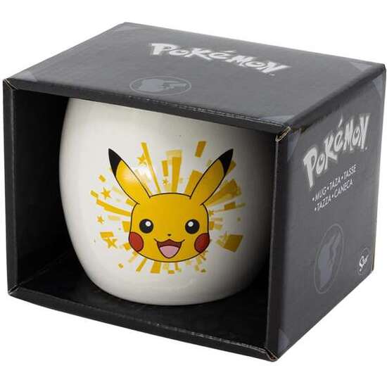 TAZA DE CERAMICA GLOBE POKEMON PIKACHU EN CAJA REGALO 380 ML. image 3