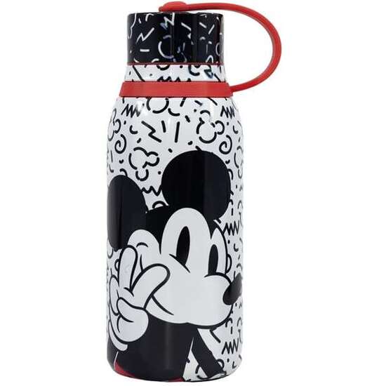 BOTELLA ACERO INOXIDABLE PREMIUM MICKEY VIBES 330 ML image 0