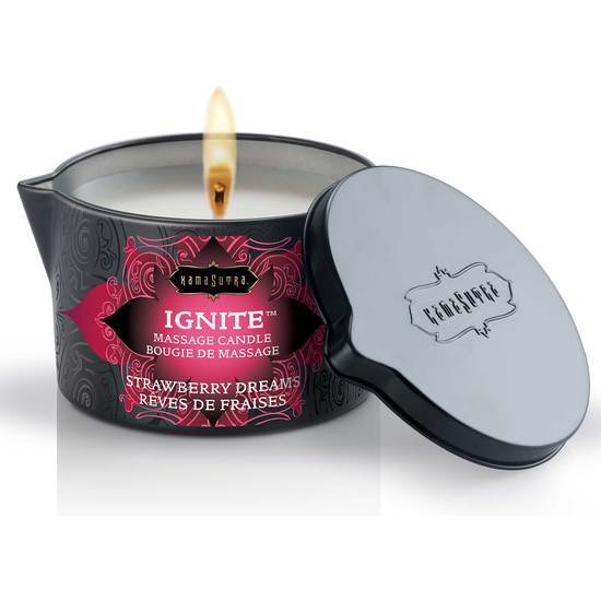 KAMASUTRA CANDLE STRAWBERRY DREAMS 170 GR image 0