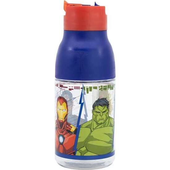 BOTELLA ECOZEN PREMIUM DESMONTABLE Y CON BOCA ANCHA AVENGERS INVINCIBLE FORCE 420 ML. image 2