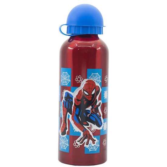 BOTELLA DE ALUMINIO ALTA SPIDERMAN ARACHNID GRID 530 ML image 1