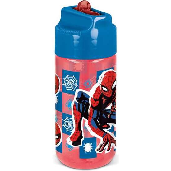 BOTELLA PLASTICO SPIDERMAN MIDNIGHT FLYER 430 ML. image 0