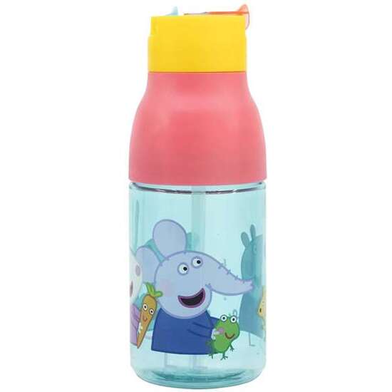 BOTELLA ECOZEN PREMIUM DESMONTABLE Y CON BOCA ANCHA PEPPA PIG CORE 2022 420 ML image 0