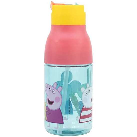 BOTELLA ECOZEN PREMIUM DESMONTABLE Y CON BOCA ANCHA PEPPA PIG CORE 2022 420 ML image 1