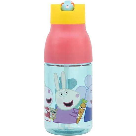 BOTELLA ECOZEN PREMIUM DESMONTABLE Y CON BOCA ANCHA PEPPA PIG CORE 2022 420 ML image 2