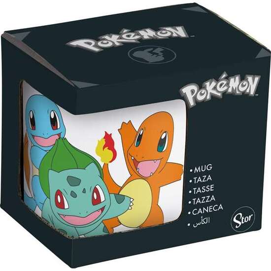 TAZA CERAMICA POKEMON 2 EN CAJA REGALO 325 ML. image 0