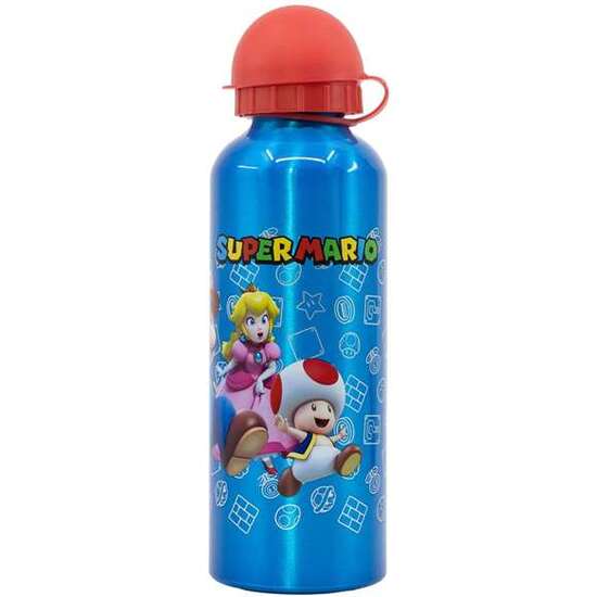 BOTELLA DE ALUMINIO ALTA SUPER MARIO 530 ML image 0