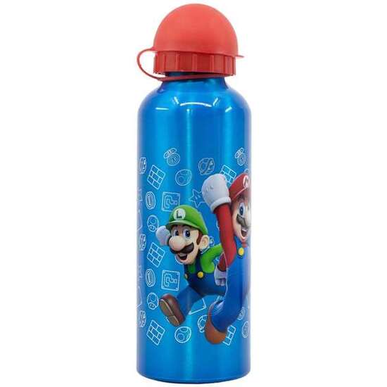 BOTELLA DE ALUMINIO ALTA SUPER MARIO 530 ML image 1