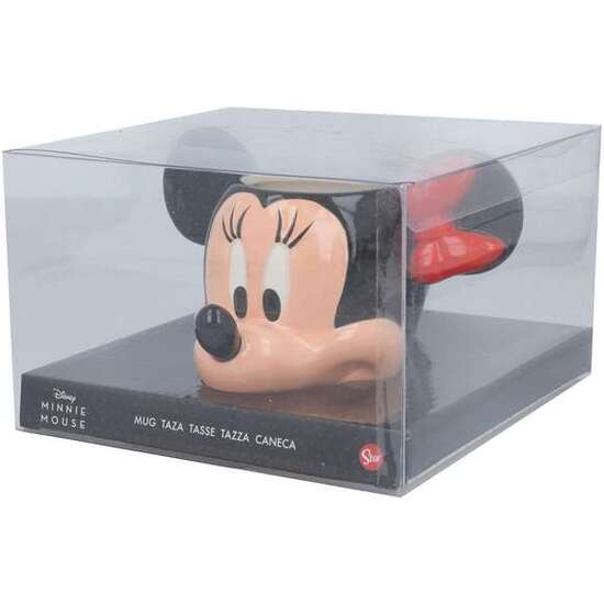 TAZA DE CERAMICA 3D MINNIE EN CAJA REGALO 440 ML. image 1