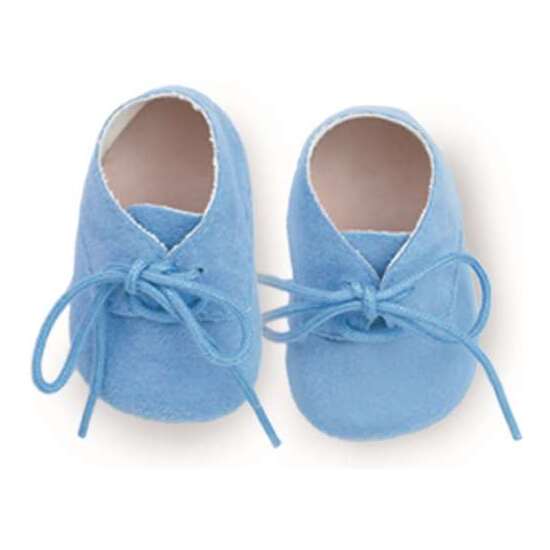 ZAPATOS BLUCHER AZUL ESTUCHE PARA MUÑECO 45CM image 0