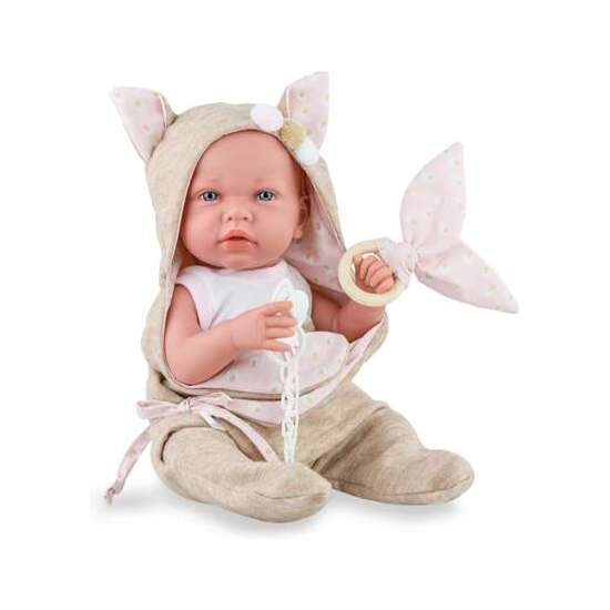 MUÑECA ANE BABY SOFT EN ESTUCHE CUERPO Y EXTREMIDADES DE VINILO.INCLUYE CHUPETE. 45 CM. image 0