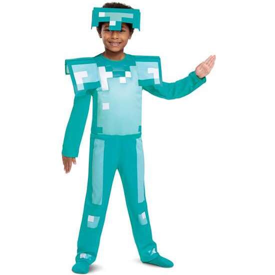 DISFRAZ MINECRAFT ARMOR LUJO TALLA 7-8 AÑOS image 0