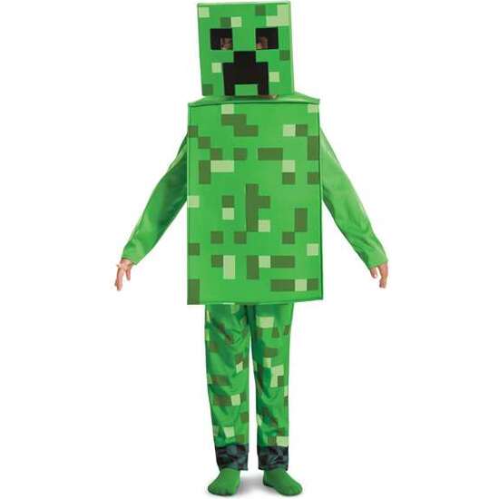 DISFRAZ MINECRAFT CREEPER LUJO T. 7-8 AÑOS image 0