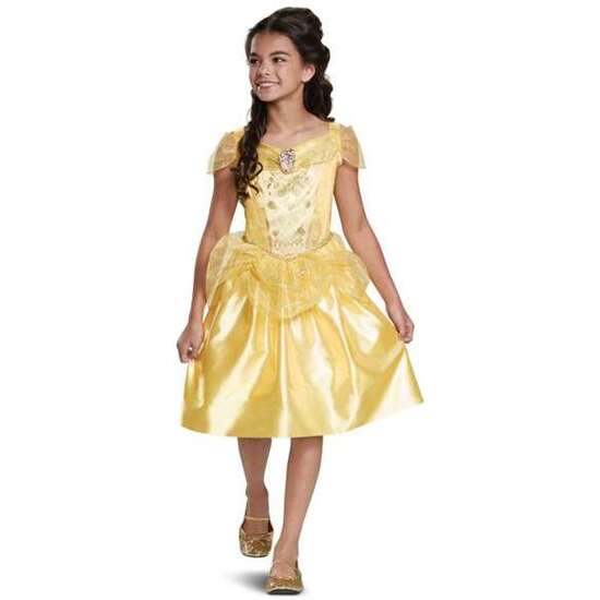 DISFRAZ PRINCESA DISNEY BELLA CLASSIC TALLA. 3-4 AÑOS image 0