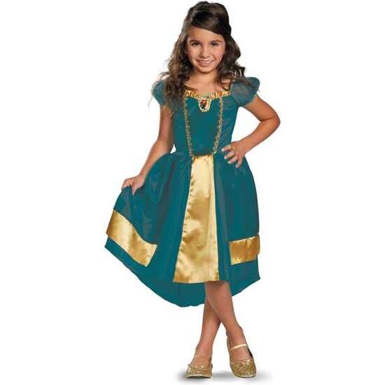 DISFRAZ DISNEY PRINCESS MERIDA CLASSIC T. 5-6 AÑOS image 0