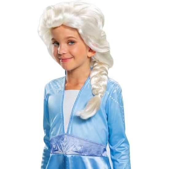 DISFRAZ ACC DISNEY FROZEN PELUCA ELSA image 0