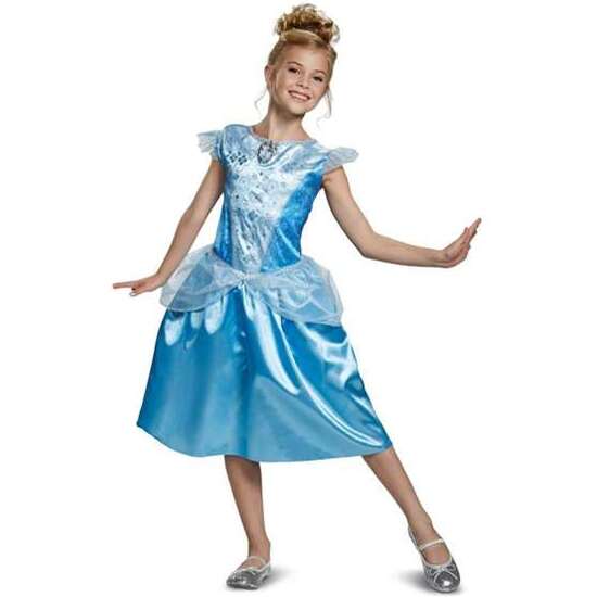 DISFRAZ DISNEY PRINCESS CENICIENTA CLASSIC TALLA. 7-8 AÑOS image 0