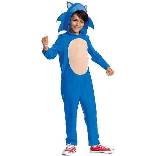 DISFRAZ SEGA SONIC FANCY TALLA 3-4 AÑOS image 0