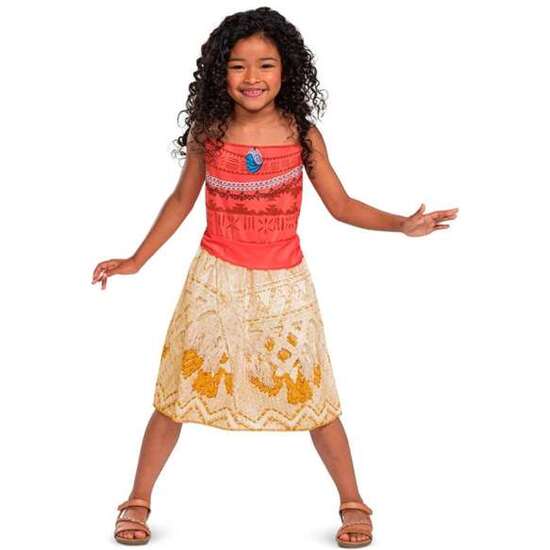 DISFRAZ DISNEY MOANA VAIANA CLASSIC T. 7-8 AÑOS image 0