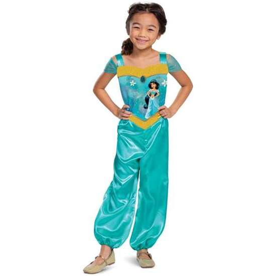 DISFRAZ DISNEY PRINCESS JASMIN BASIC PLUS T. 5-6 AÑOS image 0