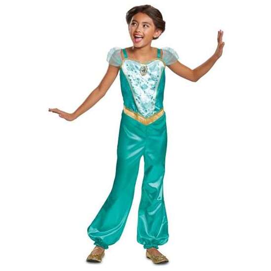 DISFRAZ DISNEY PRINCESS JASMIN CLASSIC T. 7-8 AÑOS image 0