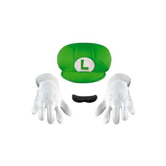 DISFRAZ INFANTIL NINTENDO SUPER MARIO KIT LUIGI image 0