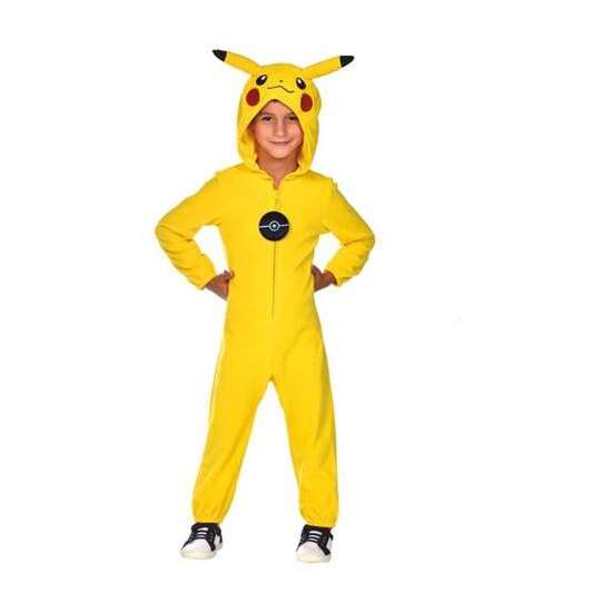 DISFRAZ INFANTIL POKEMON PIKAC SUIT TALLA 6-8 AÑOS image 0