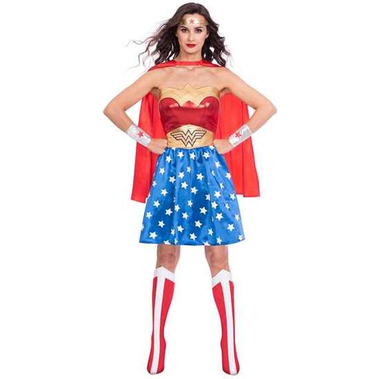 DISFRAZ ADULTO W.B. WONDER WOMAN TALLA XL 42/44 image 0