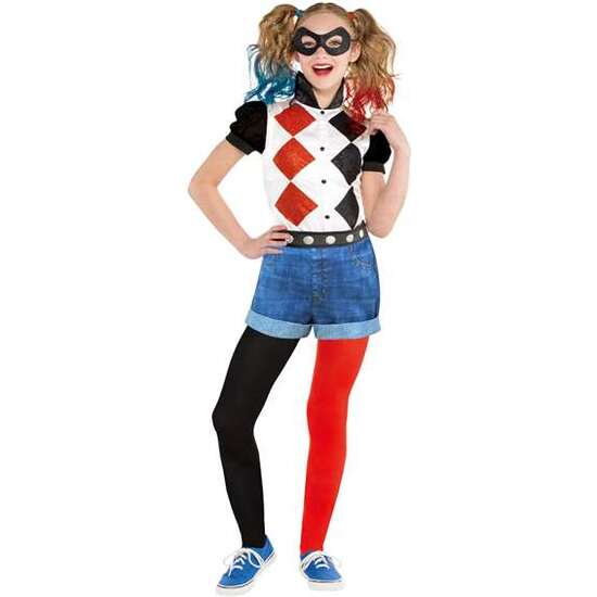 DISFRAZ INF. W.B.: HARLEY QUINN TALLA 8-10 AÑOS image 0